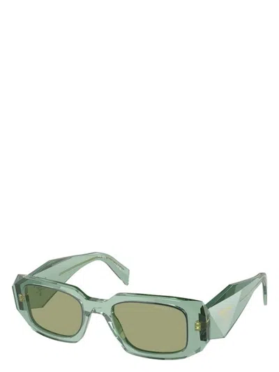 PRADA WOMEN'S TRIANGLE LOGO SUNGLASSES