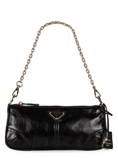 PRADA WOMEN'S PRADA RE-EDITION 2002 LEATHER SHOULDER BAG