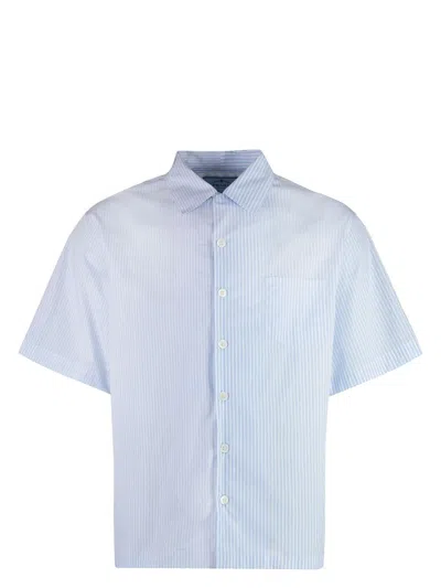 PRADA WOMEN'S PRINTED POPLIN SHIRT