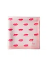 Prada Women's Printed Silk Twill Scarf In Pink