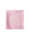 Prada Women's Printed Silk Twill Square Scarf In Pink