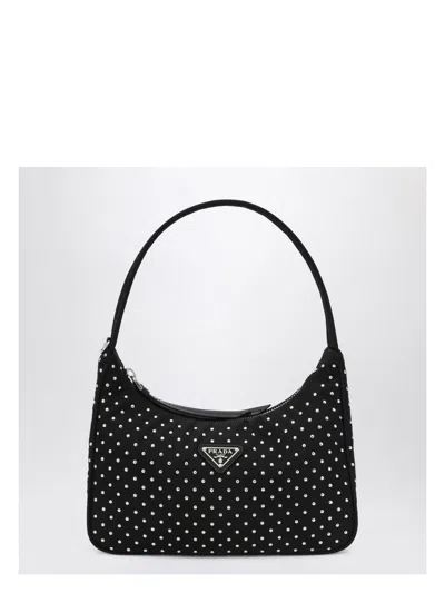 Prada Women's Re-edition Handbag With Studs