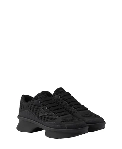 PRADA WOMEN'S RE-NYLON AND MESH FABRIC SNEAKERS