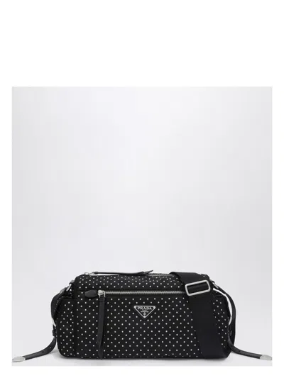 PRADA WOMEN'S RE-NYLON BAG WITH STUDS
