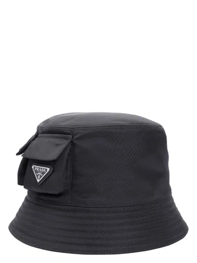 PRADA WOMEN'S RE-NYLON BUCKET HAT