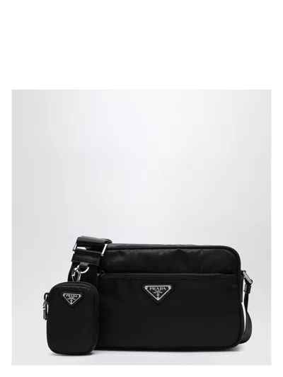 Prada Women's Re-nylon Crossbody Bag In Black