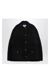 Prada Womens Black Re-nylon Quilted Recycled-nylon Jacket In Black