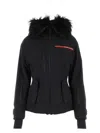 Prada Women's Re-nylon Ski Jacket In Black
