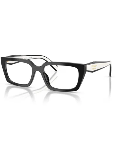PRADA WOMEN'S RECTANGLE EYEGLASSES, PR D05V