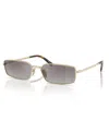 Prada Women's Rectangle Sunglasses, Pr A60s
