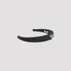 Prada Headband Crafted From Polyamide Fabric In Black