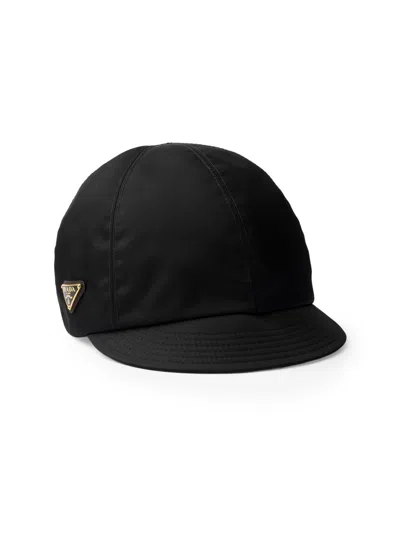 Prada Women's Re-nylon Cap In Black