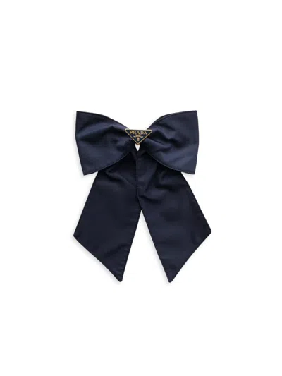 Prada Women's Re-nylon Hair Clip In Pink