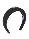 Prada Headband Crafted From Polyamide Fabric In Multi