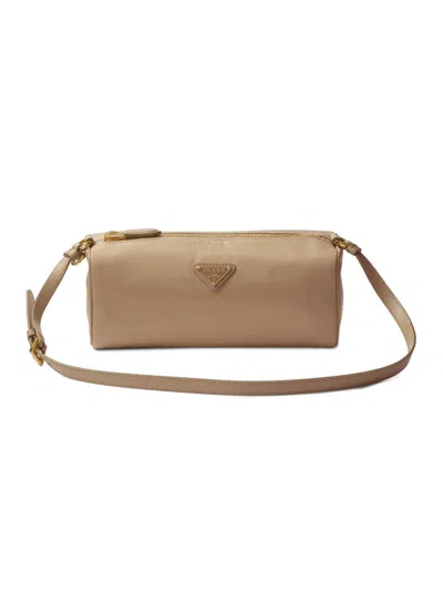 Prada Women's Re-nylon Pouch In Sand