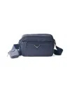 Prada Re-nylon Shoulder Bag In Blue
