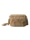 Prada Re-nylon Shoulder Bag In Brown