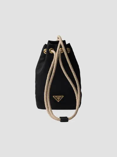 Prada Women's Re-nylon Smartphone Case In Black