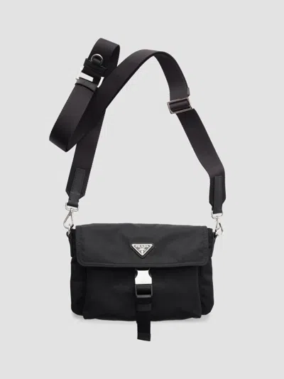 Prada Women's Re-nylon Smartphone Case In Black