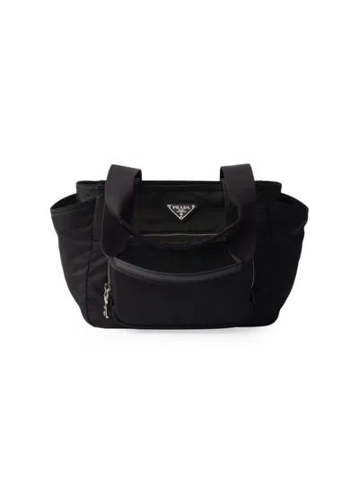 Prada Women's Re-nylon Tote Bag In Black