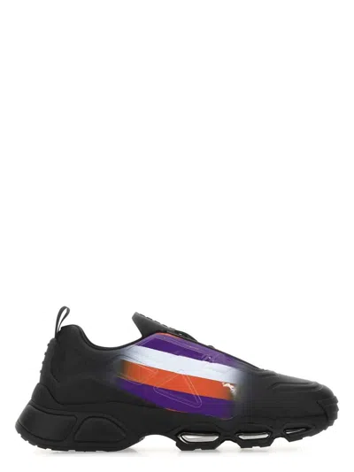 Prada Women's Rubber Collision Cross Sneakers