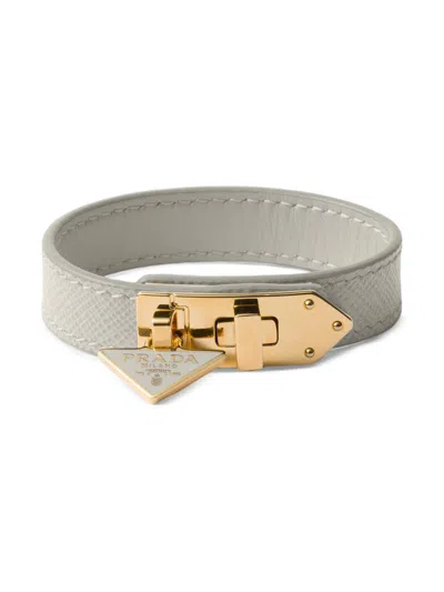 Prada Women's Saffiano Leather Bracelet