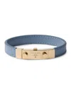 Prada Saffiano Leather Bracelet In Multi