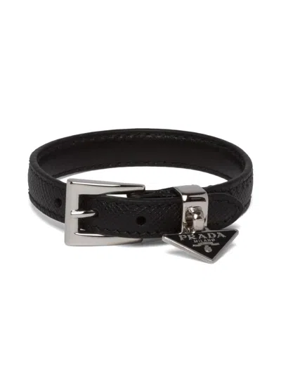 Prada Women's Saffiano Leather Bracelet In Multi