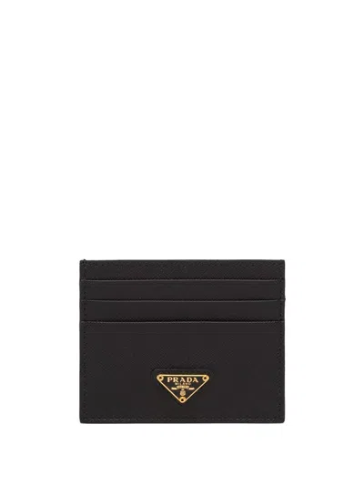 Prada Women Saffiano Leather Card Case