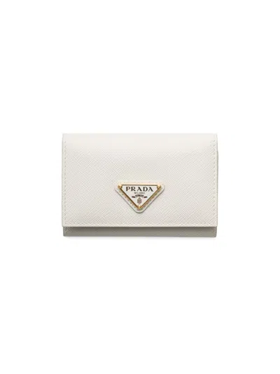 Prada Women's Saffiano Leather Card Holder