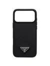 Prada Women's Saffiano Leather Case For Iphone 17 Pro Max In Pattern