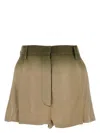 Prada Silk Shorts