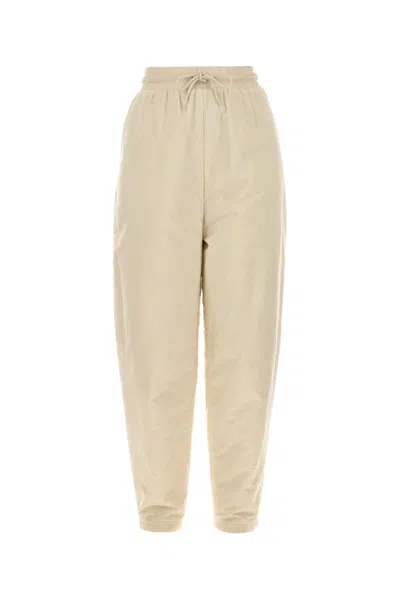 Prada Women Sand Re-nylon Pant In Beige O Tan