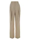Prada Sand Wool Blend Pant