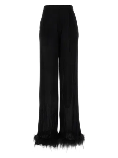 PRADA WOMEN'S SATIN WIDE-LEG PANT