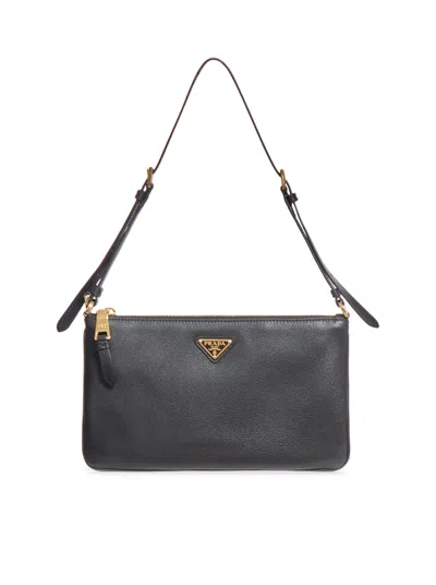 Prada Women Shoulder Bag In Black