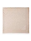 Prada Silk And Wool Shawl In Neutral