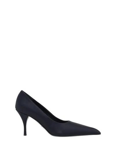 Prada Women Silk Satin Pumps