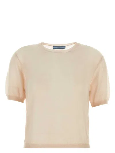 PRADA WOMEN'S SKIN CASHMERE SWEATER