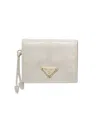 Prada Small Leather Wallet In Pattern