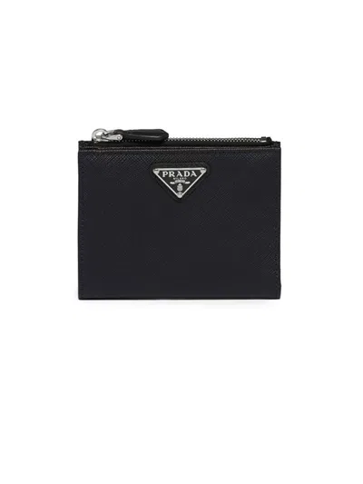 Prada Women's Small Saffiano Leather Wallet In Multi