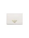Prada Women's Small Saffiano Leather Wallet In Sand