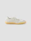 Prada Speedrock Technical Mesh And Leather Sneakers In White