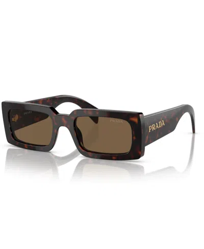 Prada Women's Standard Sunglasses, Pr A07s In Briar Trotoise