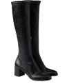 Prada 55mm Nappa-leather Boots In Black