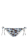 Prada Multicolor Printed Nylon Bikini Bottom