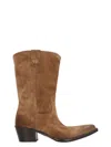Prada Brown Suede Boots