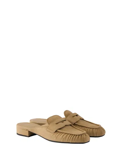 Prada Women's Suede Mules In Brown