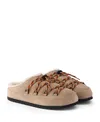 Prada Suede Mules In Pink