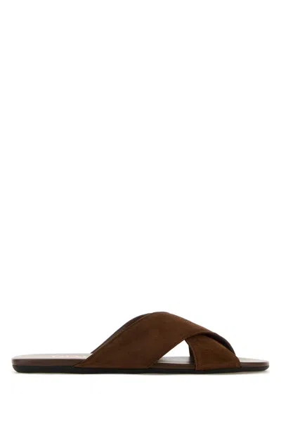 PRADA PRADA WOMEN'S SUEDE SLIPPERS
